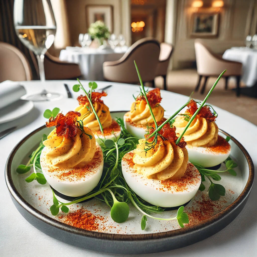 Yummy Dips Deviled Eggs