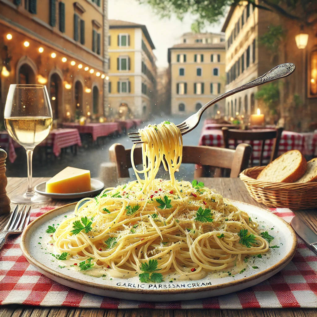 Garlic Parmesan Creamy Pasta