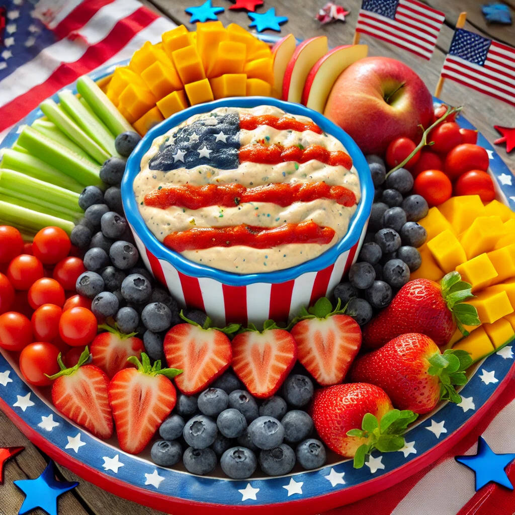 Stars & Stripes Independence Day Dip